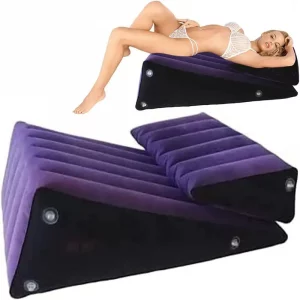 2Pcs Best Triangle Inflatable Wedge Pillow For Sex